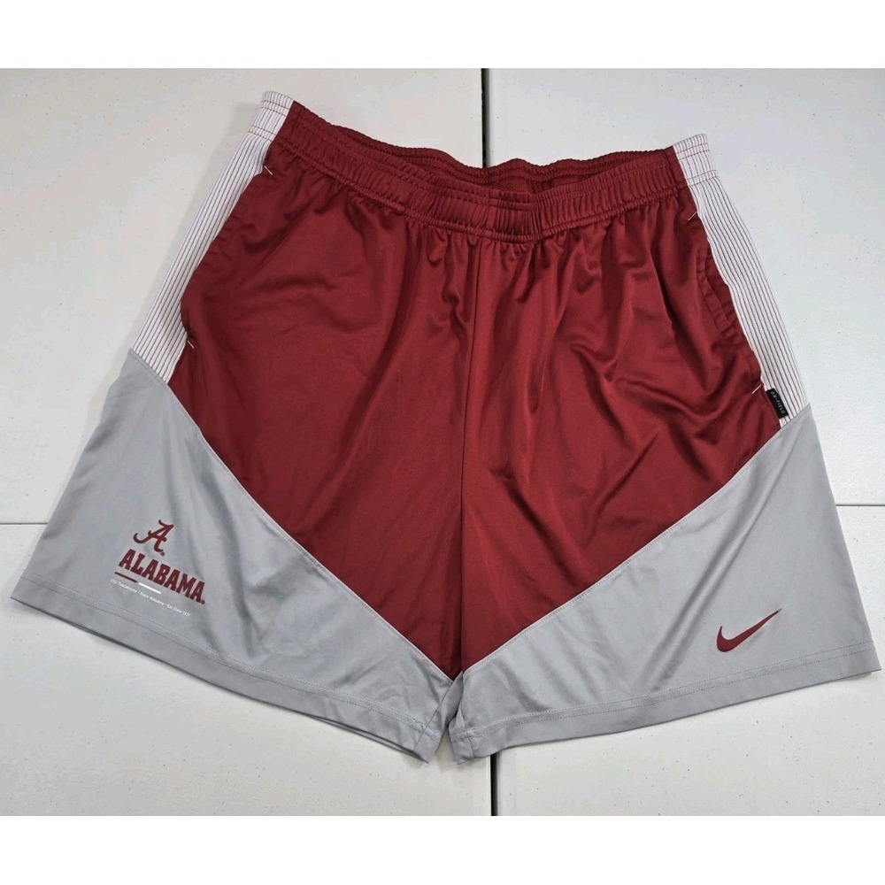 Alabama Crimson Tide Nike Dri-Fit On Field Training Team Shorts Men's XL